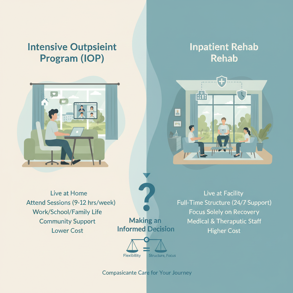 iop vs inpatient rehab